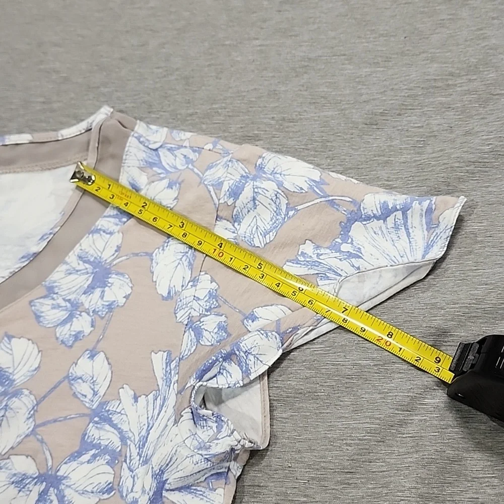 Women Banana Republic #flower shirt M - Picture 4 of 8